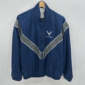 US Air Force Jacket Skilcraft AF PTU Full Zip Mens Sz Small/ Regular Reflective